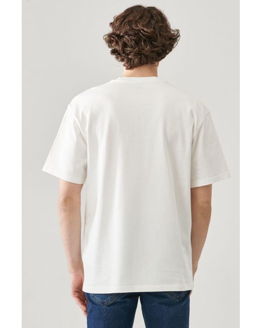 Lee Jeans T-Shirt – Bequeme Passform, 100 Baumwolle, Lockere Passform Für Herren in Blue für Herren
