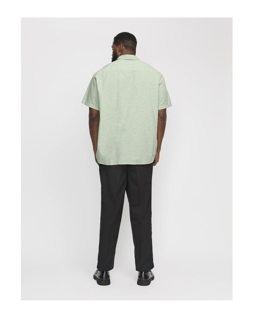 Jack & Jones Hemd Plus Size Regular Fit Hemd Für Herren in Green für Herren