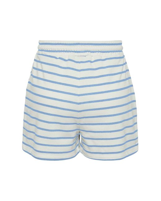 Pieces Blue Pcchilli summer hw shorts stripe noos bc