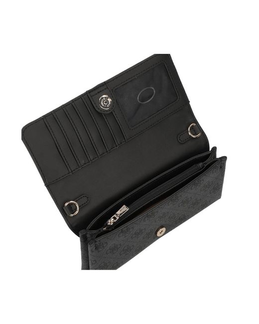 Guess Black Noelle Ii Clutch Geldbörse 21 Cm Für Damen