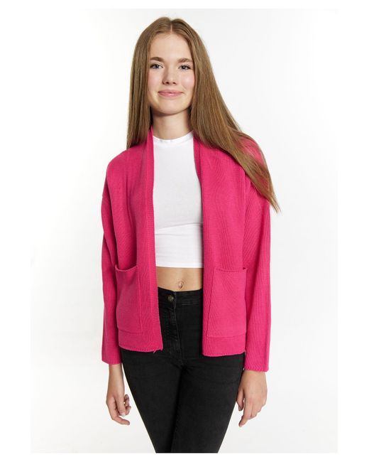 myMo Pink Strick-Cardigan Biany Für Damen