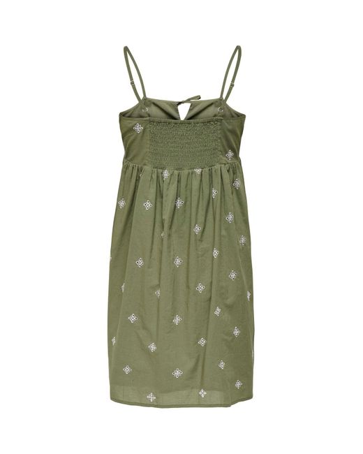 ONLY Green Kleid Onllou Kurzes Kleid Für Damen