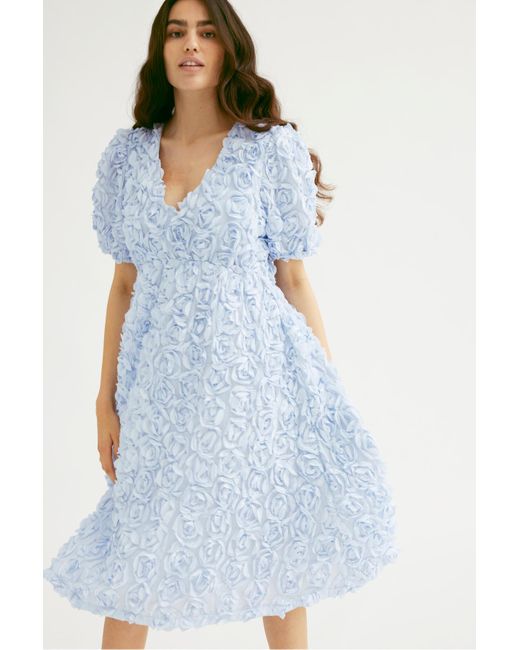 Y.A.S Blue Kleid Für Erwachsene Und Mädchen Für Damen