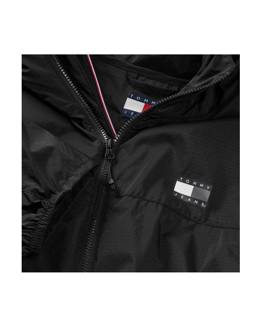 Tommy Hilfiger Black Tjw Outdoor-Shell-Jacke Für Damen