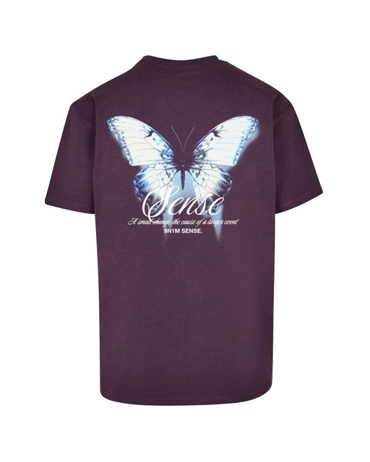 9N1M SENSE Sense butterfly tee in Purple für Herren