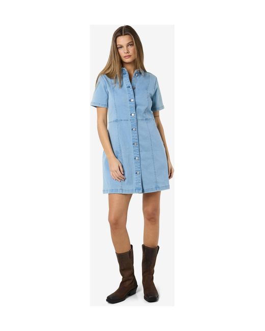 Noisy May Blue Kleid Für Erwachsene Und Mädchen Für Damen