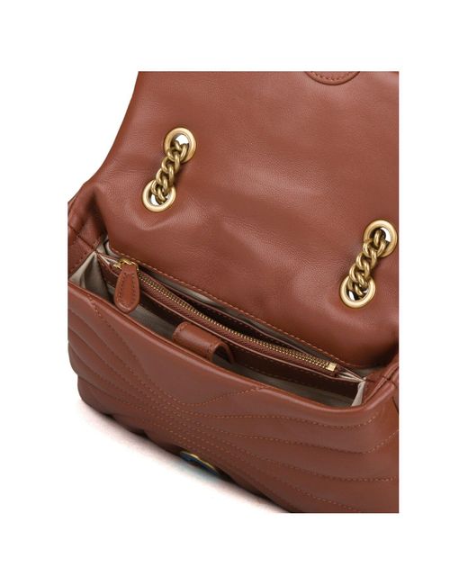 Pinko Brown Love Puff Mini Cl Sheep Nappa Für Damen