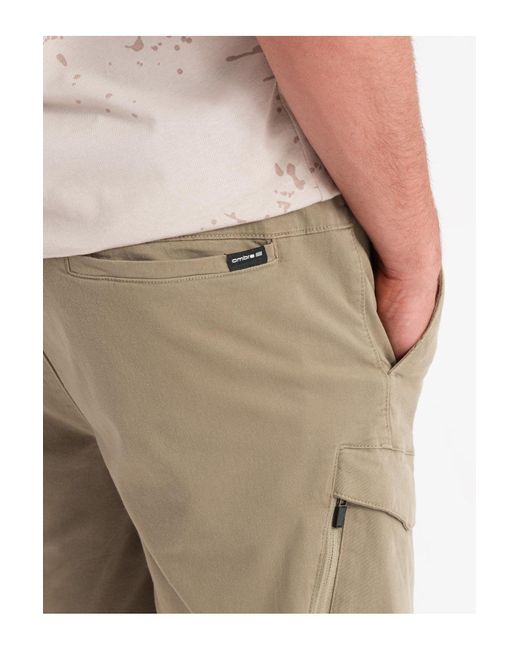 Ombre Locker Geschnittene Shorts Mit Cargotaschen Helloliv V3 Für Herren in Green für Herren