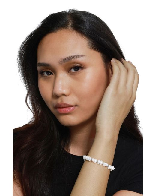 Heideman White Perlenarmband Celera Basic Für Damen