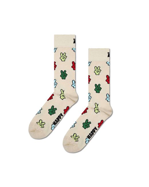 Happy Socks Multicolor Unisex socken, 2er pack geschenkbox, farbmix - 41-46