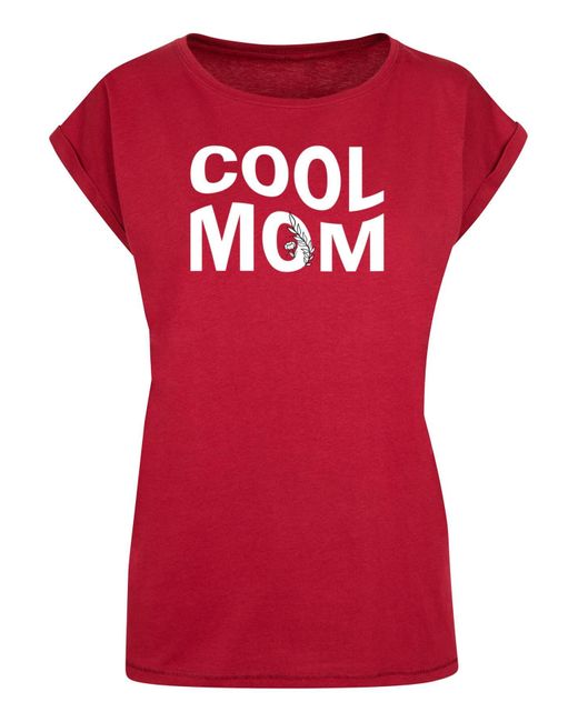 Merchcode Ladies mothers day cooles mama-t-shirt in Rot | Lyst DE