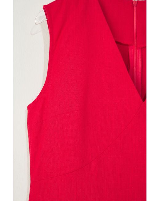 Trendyol Red Rotes Mini-Webkleid
