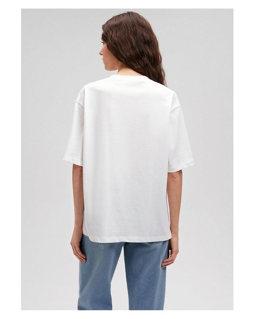 Mavi White T-shirt relaxed fit