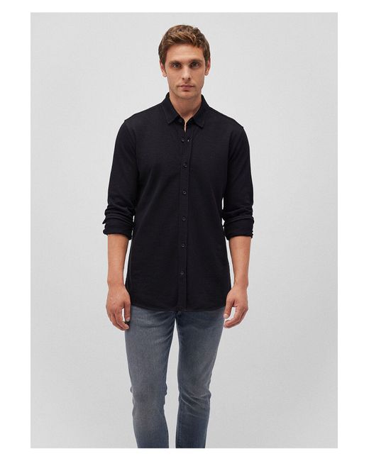Mavi 0211092 -900 Langarmhemd Für Herren in Blue für Herren