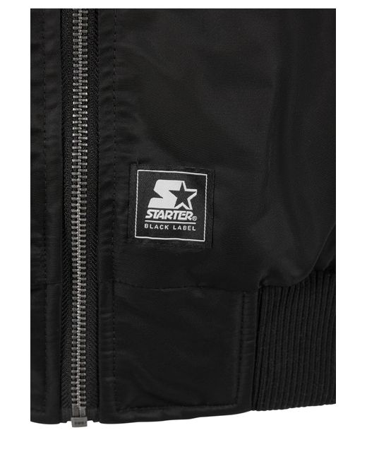 Starter Black Label Starter Patch Bomberjacket Für Herren in Black für Herren