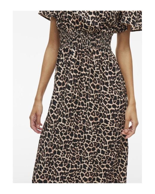 Vila White Maxikleid Kurzarm Für Damen