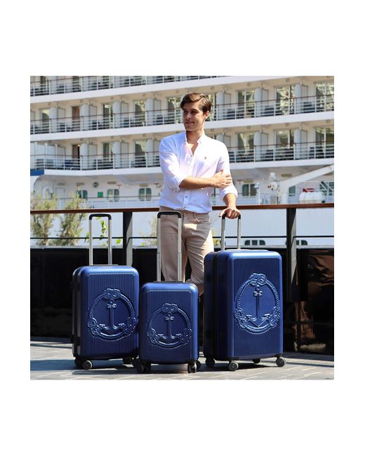 BIGGDESIGN Blue Ocean 3-Teiliges Kofferset