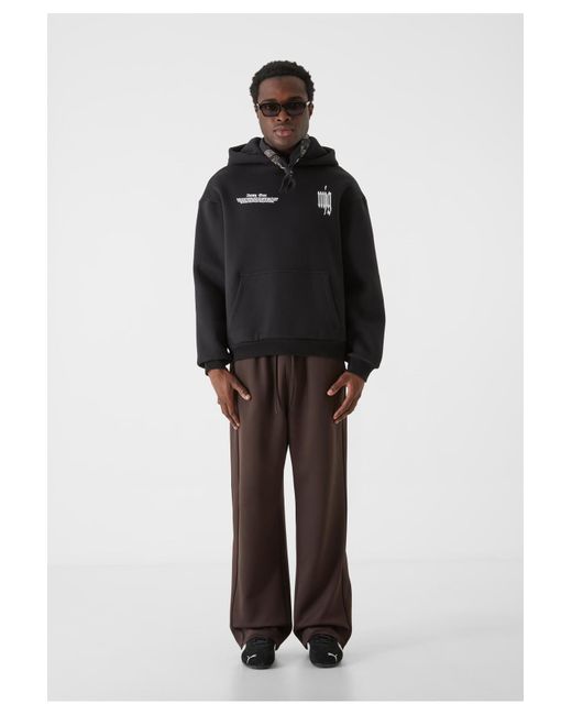 MJ Gonzales Mjg Schwerer Oversize-Kapuzenpullover – Inferno Butterfly Für Herren in Black für Herren