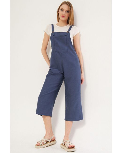 armonika Blue Jumpsuit relaxed fit