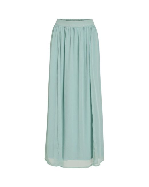 Vila Green Maxirock Vifalia High Waist Für Damen