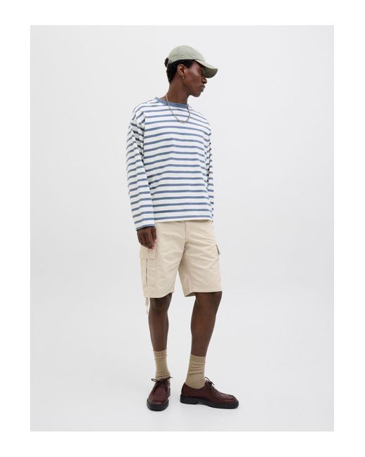 Jack & Jones Cargo-Shorts Mit Normaler Passform Für Herren in Natural für Herren