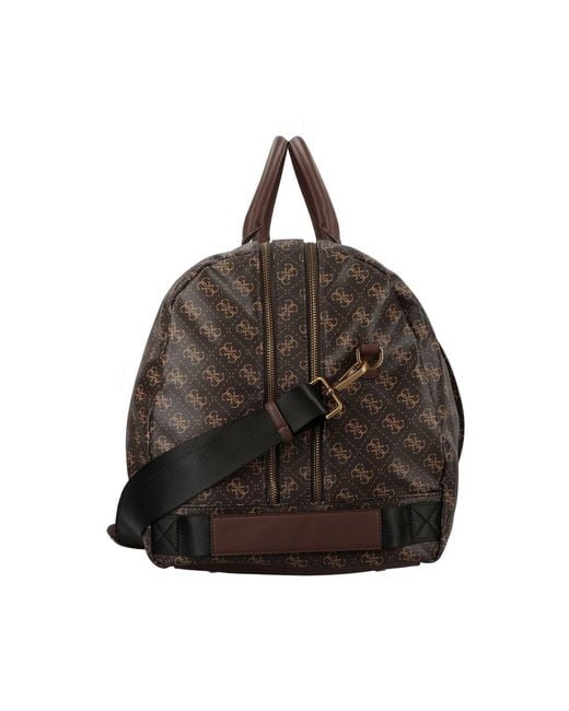 Guess Brown Pisa Weekender Reisetasche 60 Cm Für Damen
