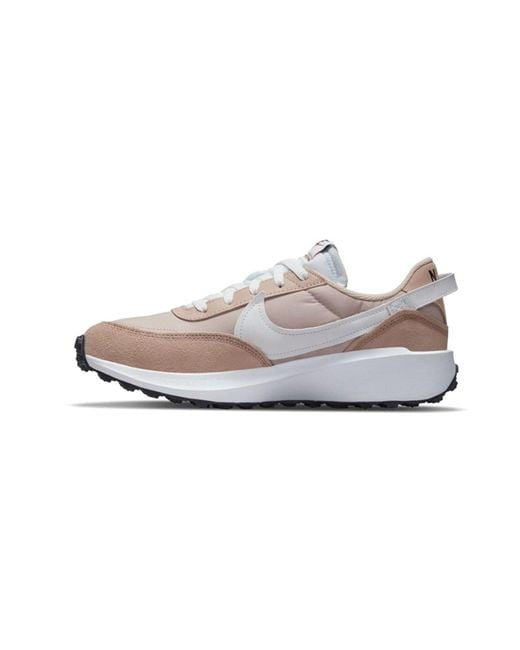 Nike White Vmns Waffle Debut Freizeit-Sneaker Dh9523-600 Für Damen
