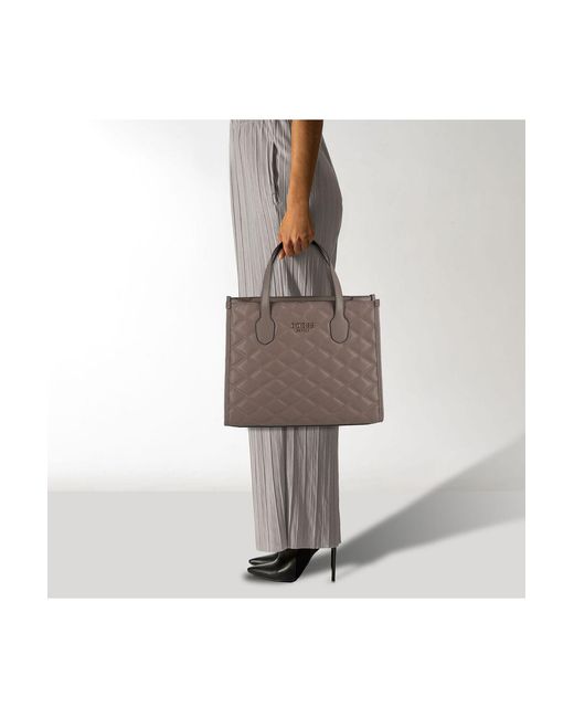 Guess Brown Tamsin Schultertasche 34 Cm Für Damen