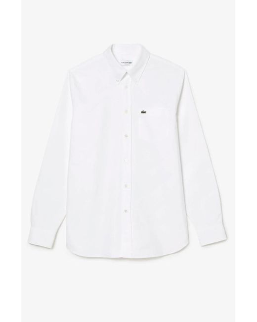 Lacoste Blanc-hemd in White für Herren