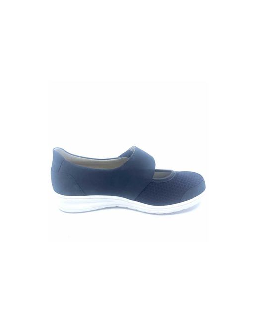 SOLIDUS Blue Sportliche Slipper
