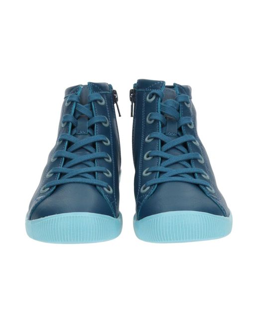 Softinos Blue Sneaker flacher absatz