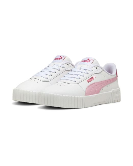 PUMA White Carina 2.0 Turnschuhe Für Damen
