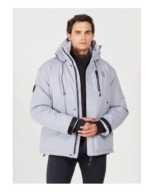 Wrangler Grauer Mantel W 232278035 Parka Jacke Für Herren in Gray für Herren