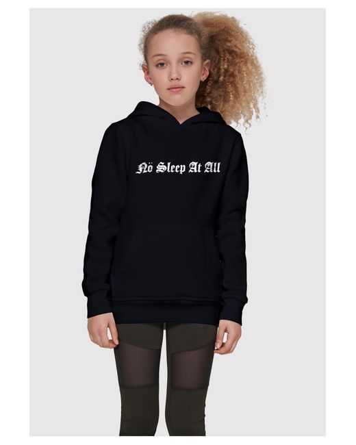 Merchcode Kids motorhead no sleep text basic hoody in Black für Herren