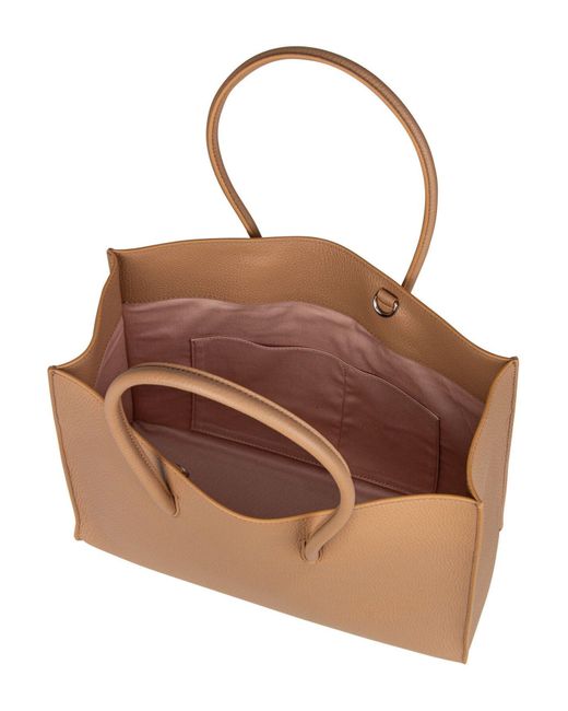 Coccinelle Brown Shopper Myrtha Maxi Log Für Damen