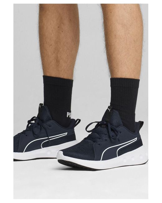 PUMA Black Softride Carson Laufschuhe