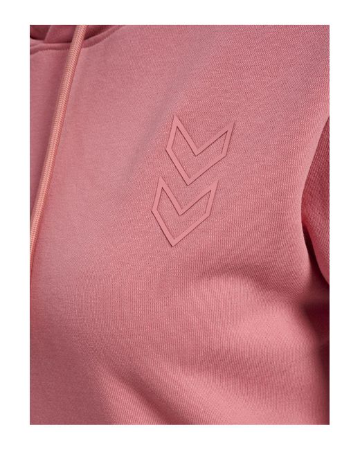Hummel Pink Hmlactive co hoodie