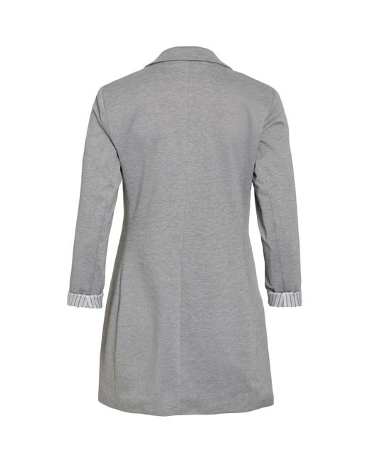 Vila Gray Blazer Langer Jersey Für Damen