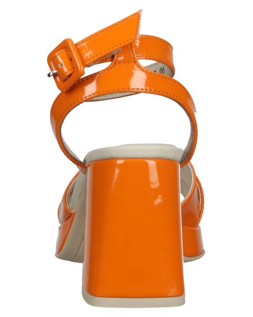 Paul Green Sandalette blockabsatz in Orange | Lyst DE