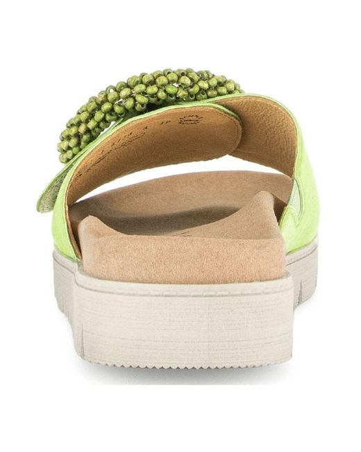 Gabor Green Pantolette