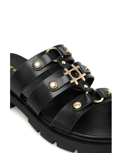 Nine West Black Mınt 4Fx Flache Hausschuhe Für Damen