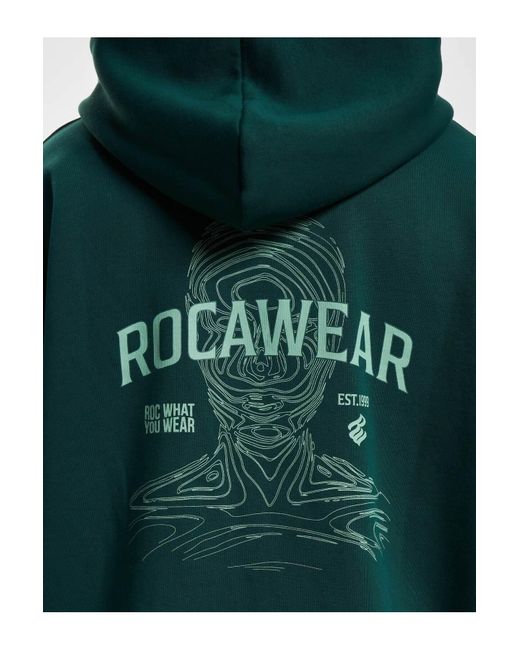 Rocawear Shape hoody in Green für Herren