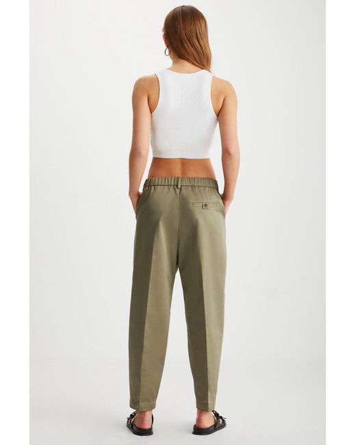 Grimelange White Tızıana Crop-Bluse Aus Bio-Baumwolle Mit Geripptem, Dehnbarem Stoff
