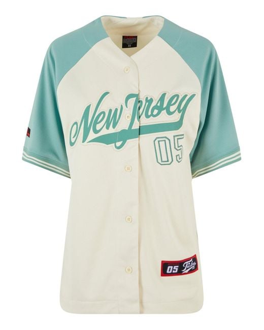 Fubu Green Fw223-022-2 new jersey baseball-trikot
