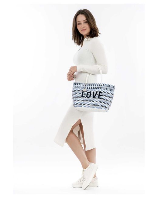 EMILY & NOAH Blue Shopper E&N Edda Für Damen