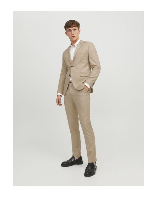 Jack & Jones Anzughose Jprsolaris Extra Slim Fit Anzughose Für Herren in White für Herren