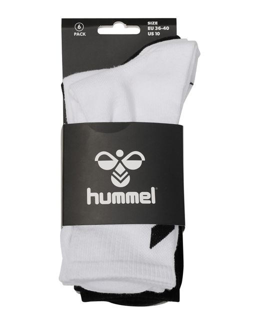 Hummel Black Hmlchevron 6-pack socken - 41-45