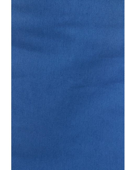 Trendyol Blue Indigoblauer minirock in a-linie mit hoher taille gewebt,