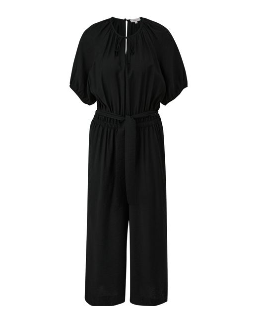 S.oliver Black Jumpsuit aus viskosemix