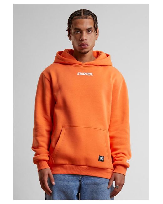 Starter Black Label Starter Small Logo Essential Hoodie Für Herren in Orange für Herren